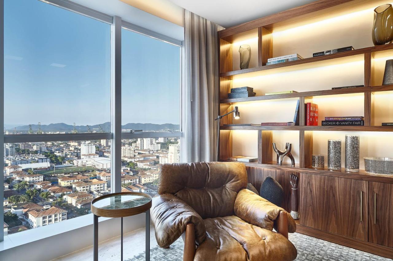 Sheraton Santos Hotel Εξωτερικό φωτογραφία The view from the library
