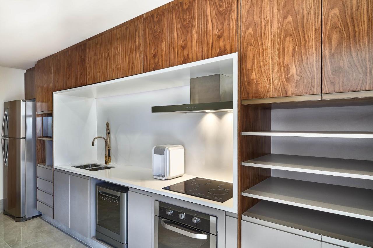 Sheraton Santos Hotel Εξωτερικό φωτογραφία A modern kitchen