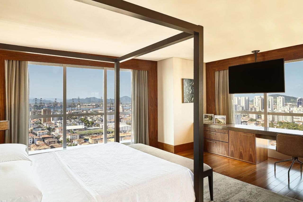 Sheraton Santos Hotel Εξωτερικό φωτογραφία A bedroom at the hotel