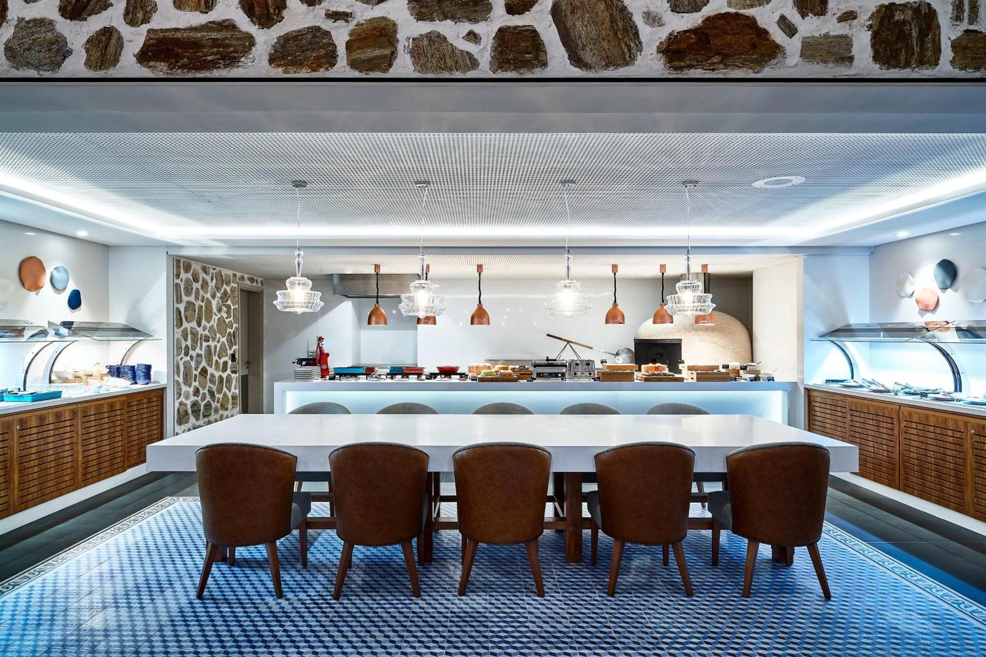 Sheraton Santos Hotel Εξωτερικό φωτογραφία The open kitchen of the restaurant