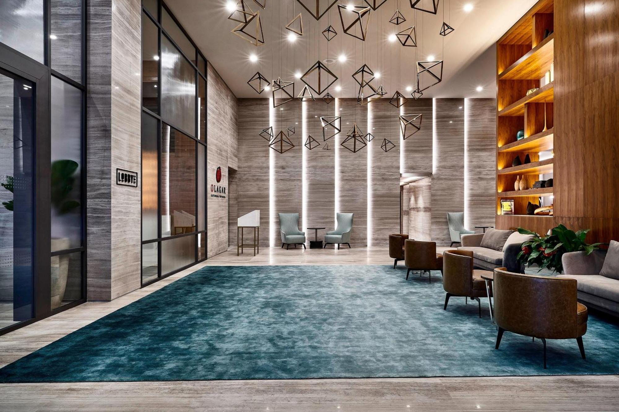 Sheraton Santos Hotel Εξωτερικό φωτογραφία The lobby of the hotel